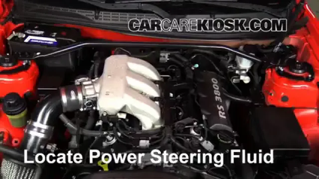 2010 Hyundai Genesis Coupe 3.8 3.8L V6 Líquido de dirección asistida Controlar nivel de líquido